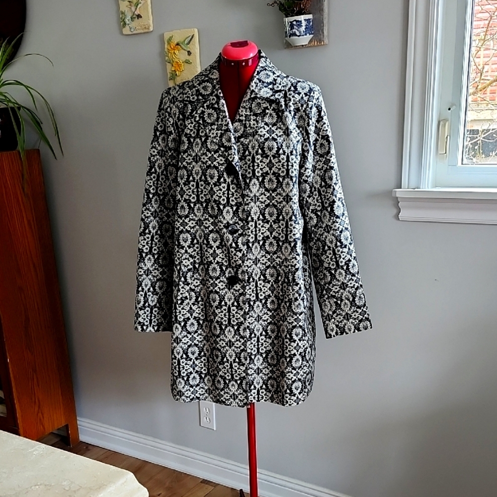 Womens Spring Summer Jacket Jessica Lightweight Pockets Size Large